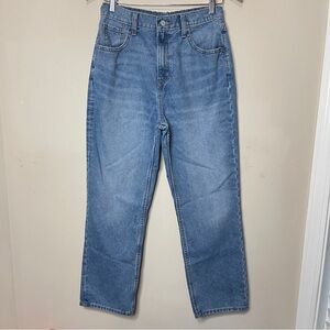 OLD NAVY GIRLS High-Rise Slouchy Straight Jeans, Size 18